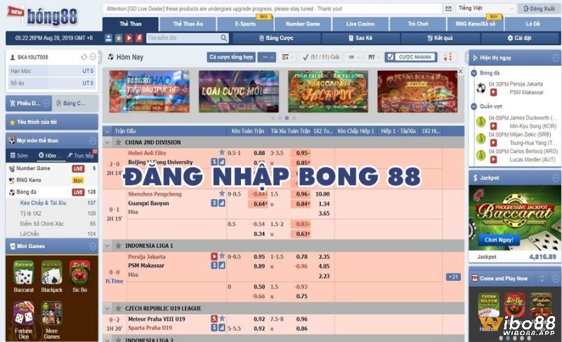 Hướng dẫn anh em cá cược trực tuyến thông qua bong88.com đăng ký