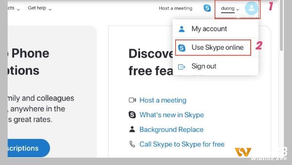 Cách đăng nhập Skype trên điện thoại như thế nào?