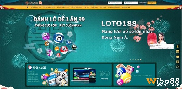 Lotto188 uy tín và chuyên nghiệp tại thị trường Việt Nam