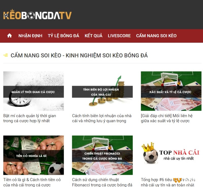 Những nội dung mà Keobongda tv đem đến cho người dùng