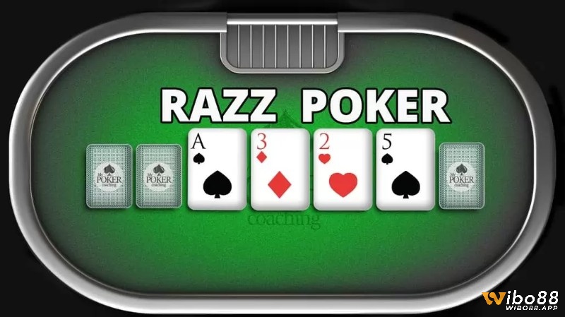 Razz - một trong những biến thể poker được yêu thích nhất