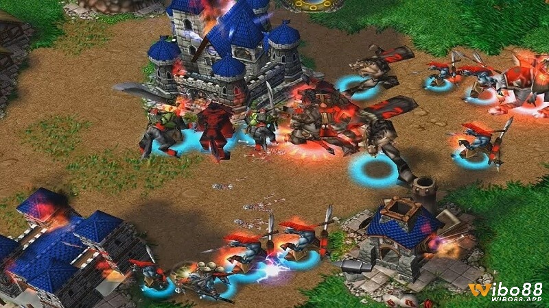 Cách đánh Warcraft 3 khi tấn công, anh em cần kích chuột phải vào kẻ địch
