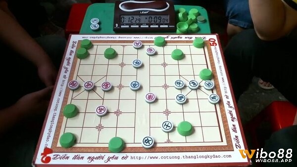 Cờ úp là một trò chơi đánh cờ khá phổ biến tại Trung Quốc 