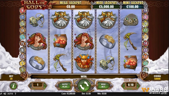 Link download Slots game Hall of Gods Jackpot