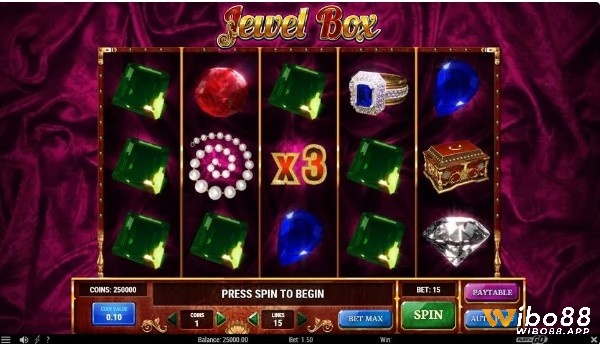 Jewel Box - Khám phá kho báu ẩn giấu trong JewelBox Slot