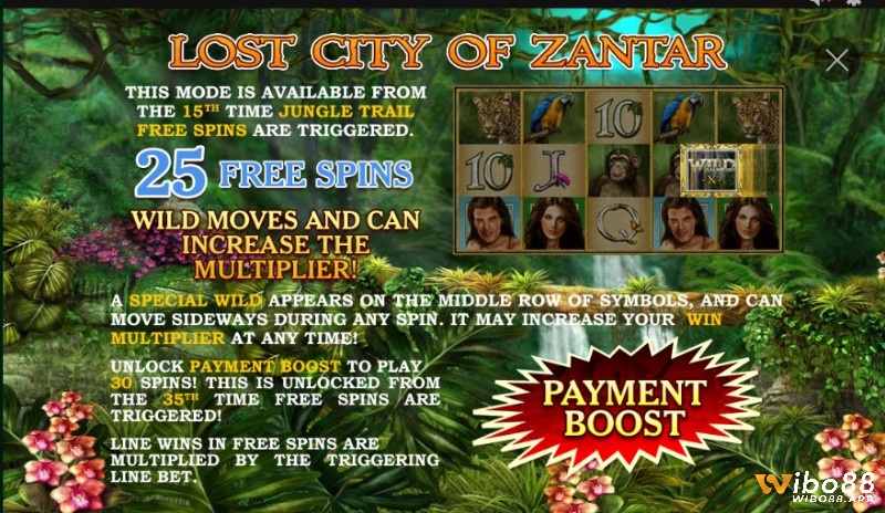 25 trò chơi miễn phí sẽ được trao trong Lost city of Zantar