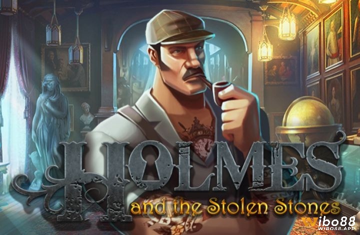 Giao diện cuộn quay hấp dẫn Holmes and the Stolen Stones Hot Jackpot