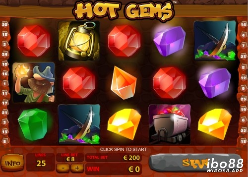 Cách chơi trò chơi Hot Gems rất đơn giản