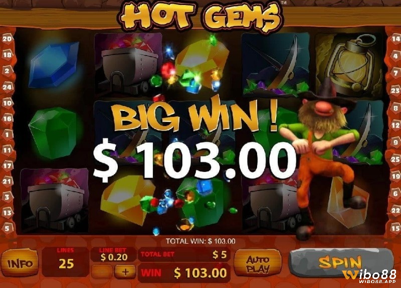 Có thể giành BIG WIN dễ dàng khi chơi Slots Casino LiveBet này