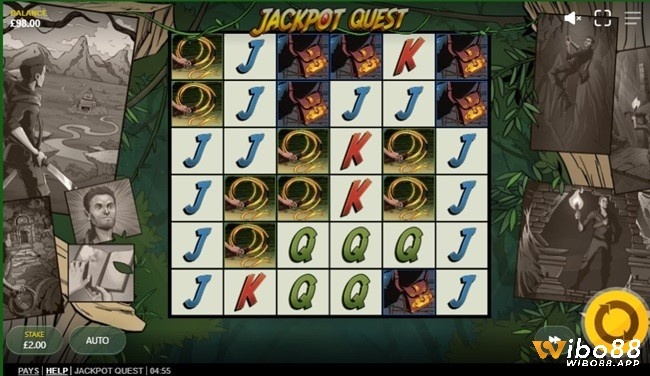 Jackpot Quest slot: Tìm kiếm mỏ vàng cùng nhà thám hiểm
