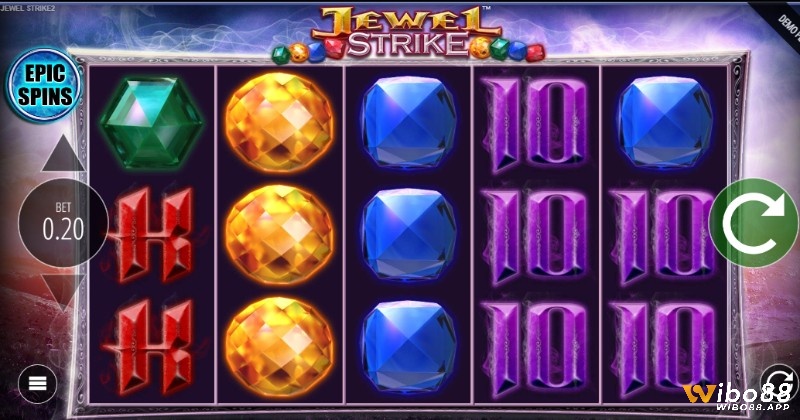 Đây là game slot có chủ đề trang sức đá quý