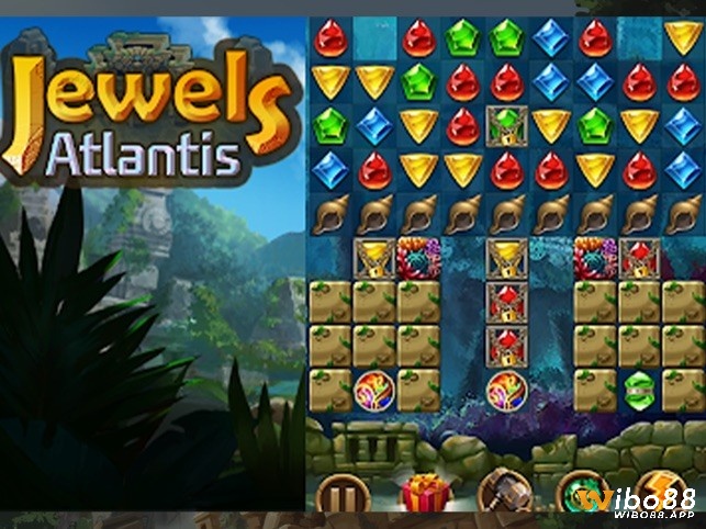 Jewels of Atlantis là một game slot có kiểu Vegas