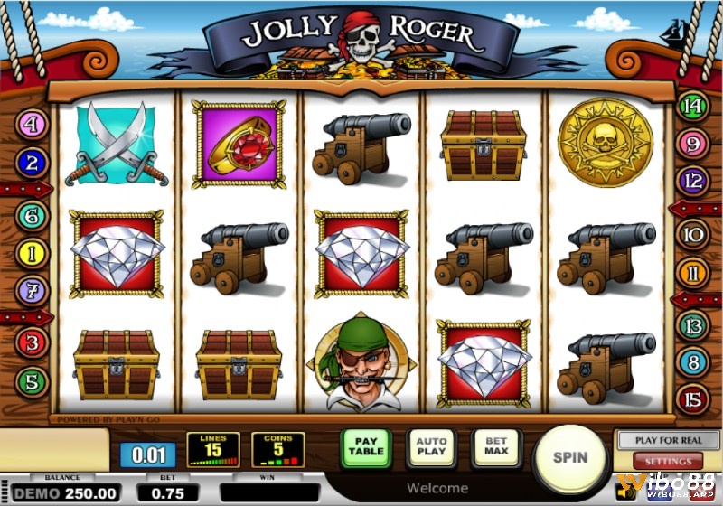 Jolly Roger được phát hành bởi Play’n Go