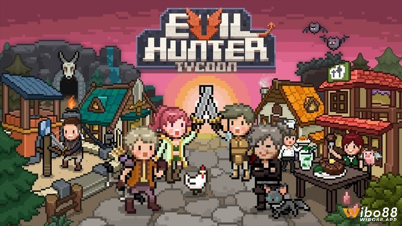 Cốt truyện Game Evil Hunter Tycoon đầy hấp dẫn