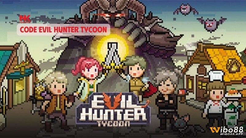 Đồ họa 2D được thể hiện đáng yêu trong Game Evil Hunter Tycoon