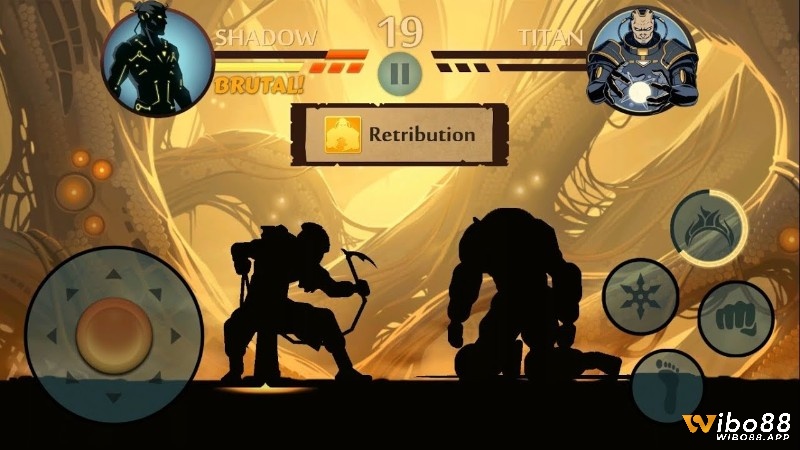 Game Shadow Fight 2 có đồ họa sống động và đẹp mắt